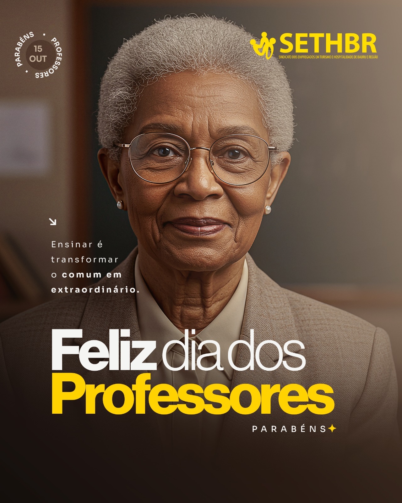 🎓✨ Ensinar é transformar o comum em extraordinário.
Hoje celebramos aqueles que fazem da educação uma ponte para o futuro.
💙 Feliz Dia dos Professores!
#DiaDosProfessores #Educação #Gratidão #SETHBR #Sindicato #Bauru #Turismo #Hospitalidade
Conte com a gente!
Sempre ao lado do trabalhador.
📞Fale com o Sethbr: (14) 3227-7431 ou 3227-7283
📲 Para saber mais sobre o nosso trabalho, acesse: www.sethbr.com.br
#sethbrbauru #sindicato #bauru #sethbr #aposentadoria #direitodotrabalhador #condomínios #edificio #baurucity