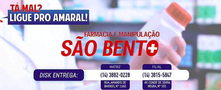 SETHBR firma convênio com a farmácia e manipulação são bento, de BOTUCATU