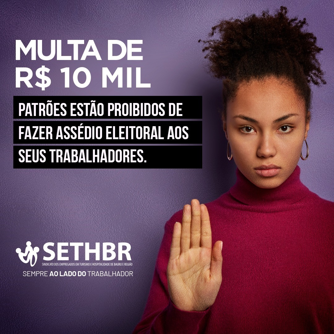 Patrões do ramo do comércio estão proibidos de assediar trabalhadores em todo país