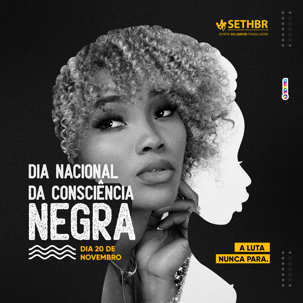 Novembro também é o mês da Consciência Negra