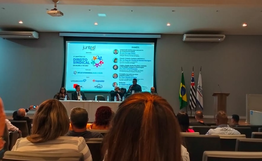 SETHBR marca presença no 1.º Simpósio de Direito Sindical de Bauru e Região