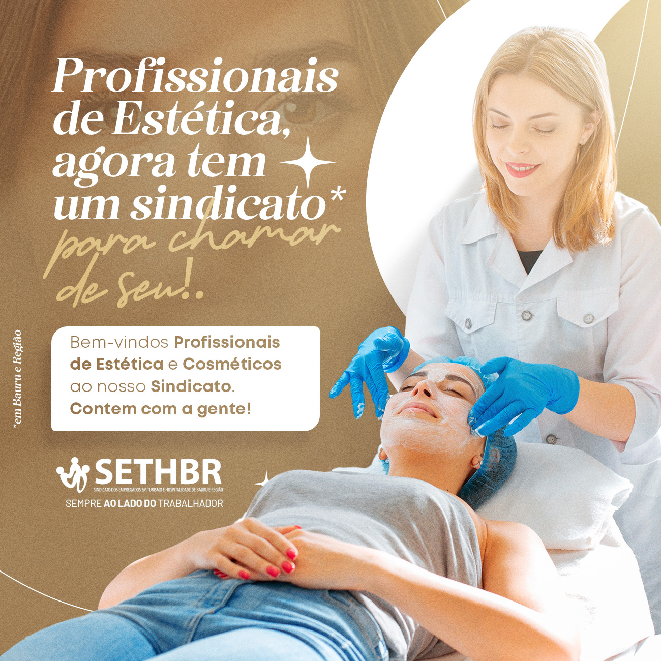 💅✨ Profissionais de Estética e Cosméticos, agora vocês têm um sindicato para chamar de seu!