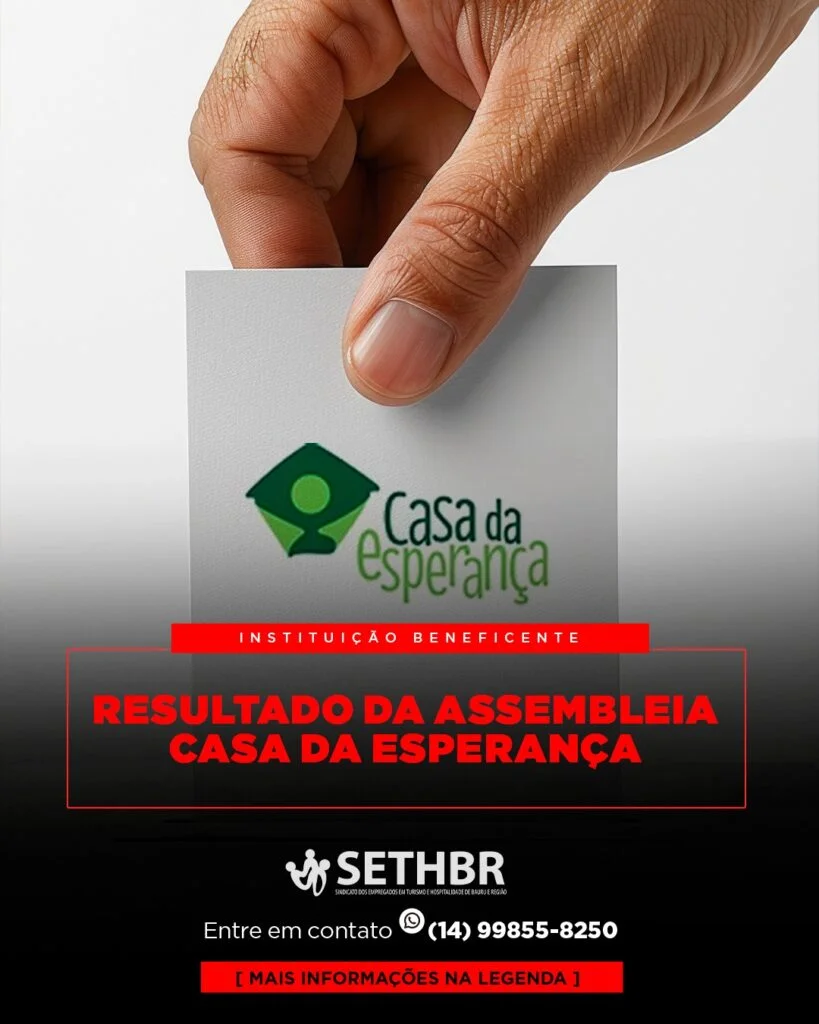 Com 100% de aprovação, trabalhadores ratificam proposta em assembleia online do SETHBRBauru e Região