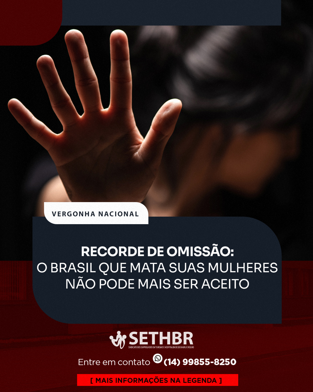 Recorde de Omissão: O Brasil que Mata Suas Mulheres Não