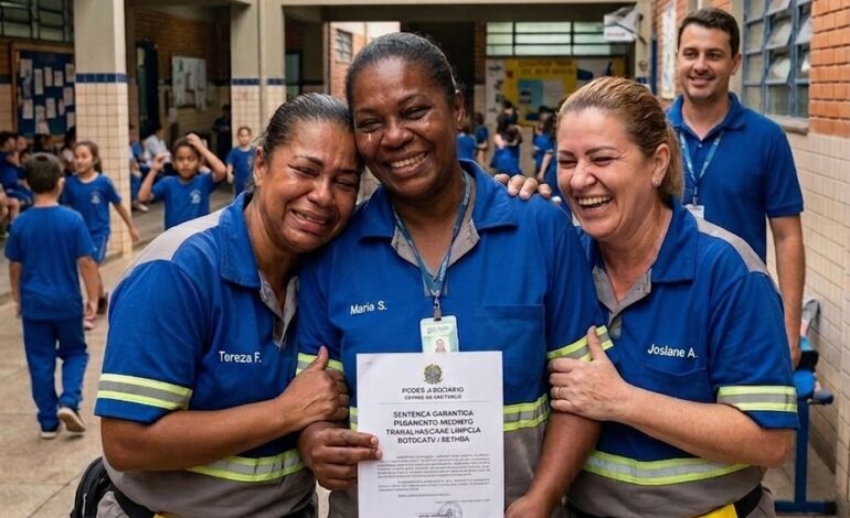 Justiça garante pagamento de trabalhadoras da limpeza de escolas municipais em Botucatu após atuação do SETHBR