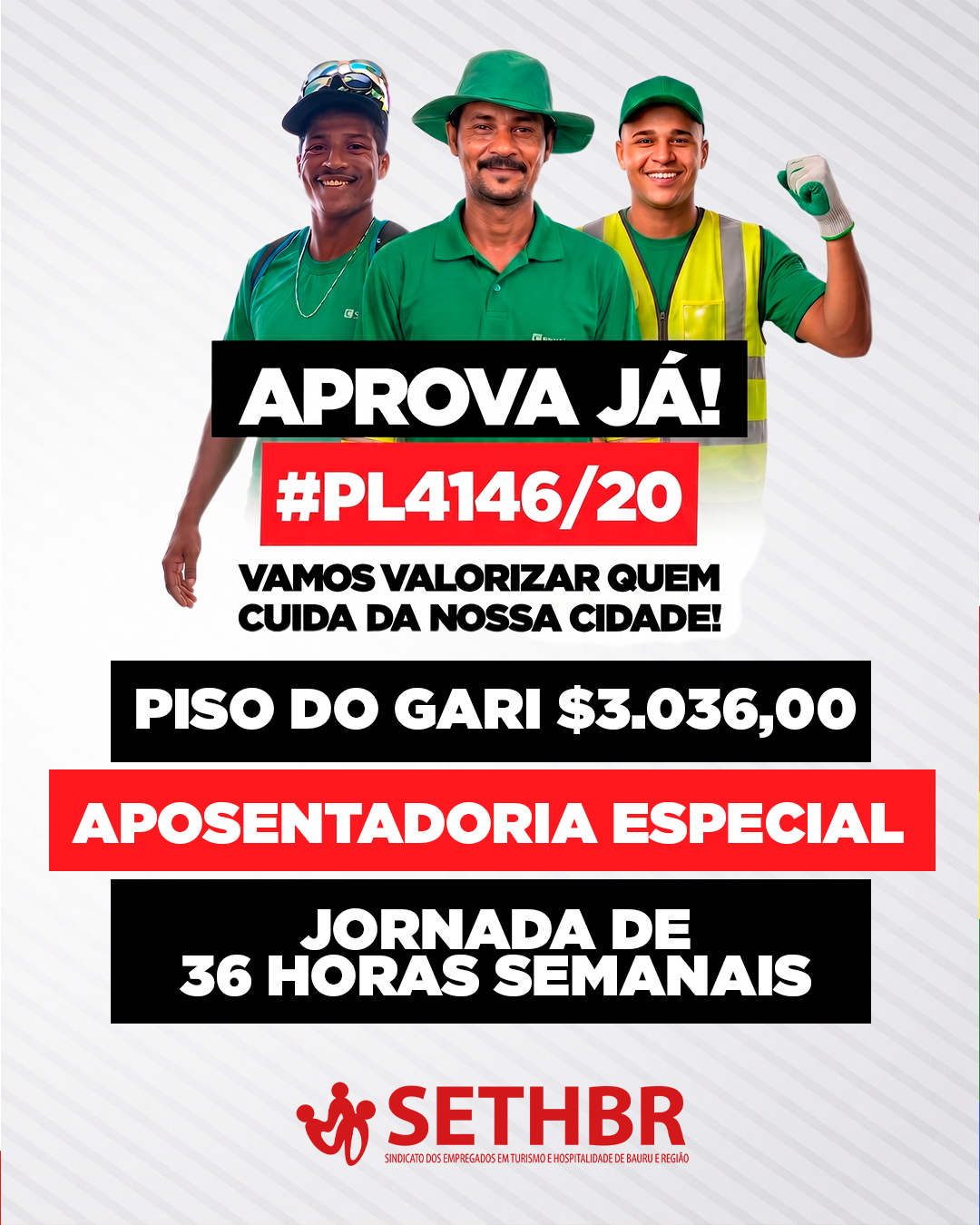 APROVAÇÃO JÁ: O QUE É DE DIREITO NÃO PODE ESPERAR! 📢🔥