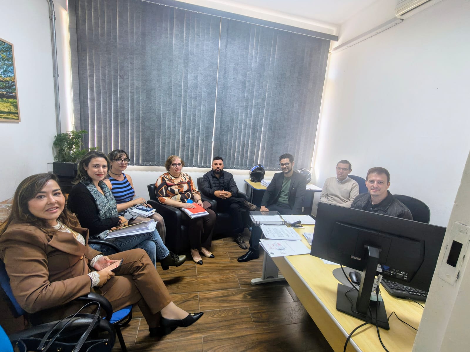 SETHBr participa de reunião na Prefeitura de Botucatu para cobrar solução sobre atrasos de salários e direitos de trabalhadores