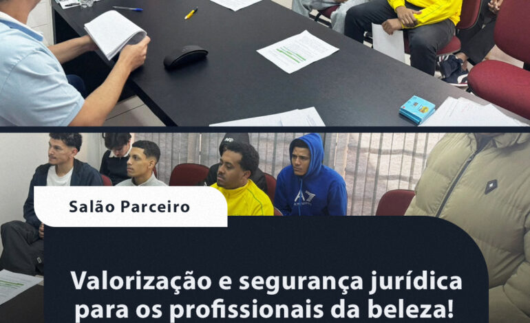Salão Parceiro: Valorização e segurança jurídica para os profissionais da beleza!