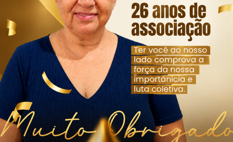 26 anos de confiança e parceria! 🤝